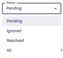 Filter suggestions by...