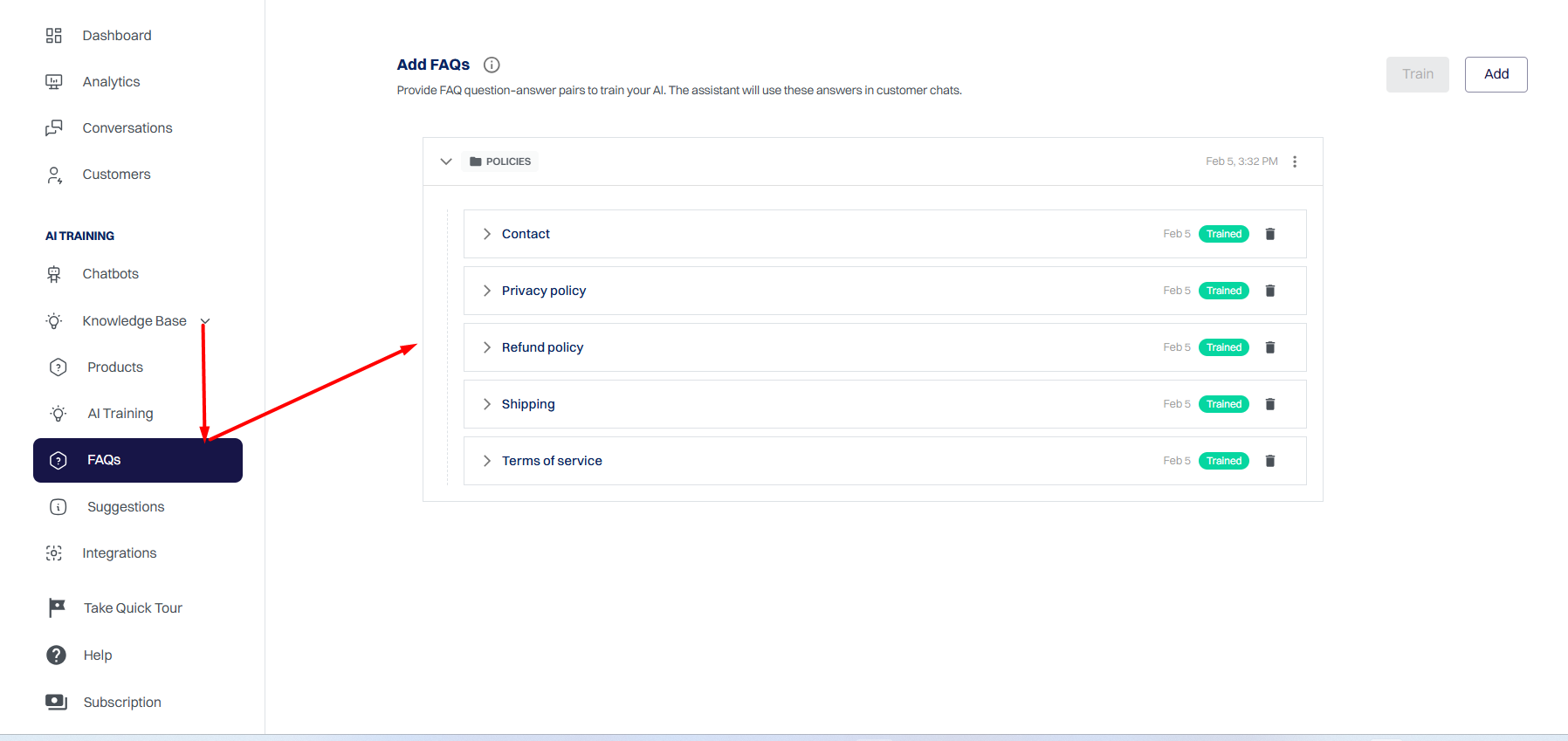 This ensures your chatbot