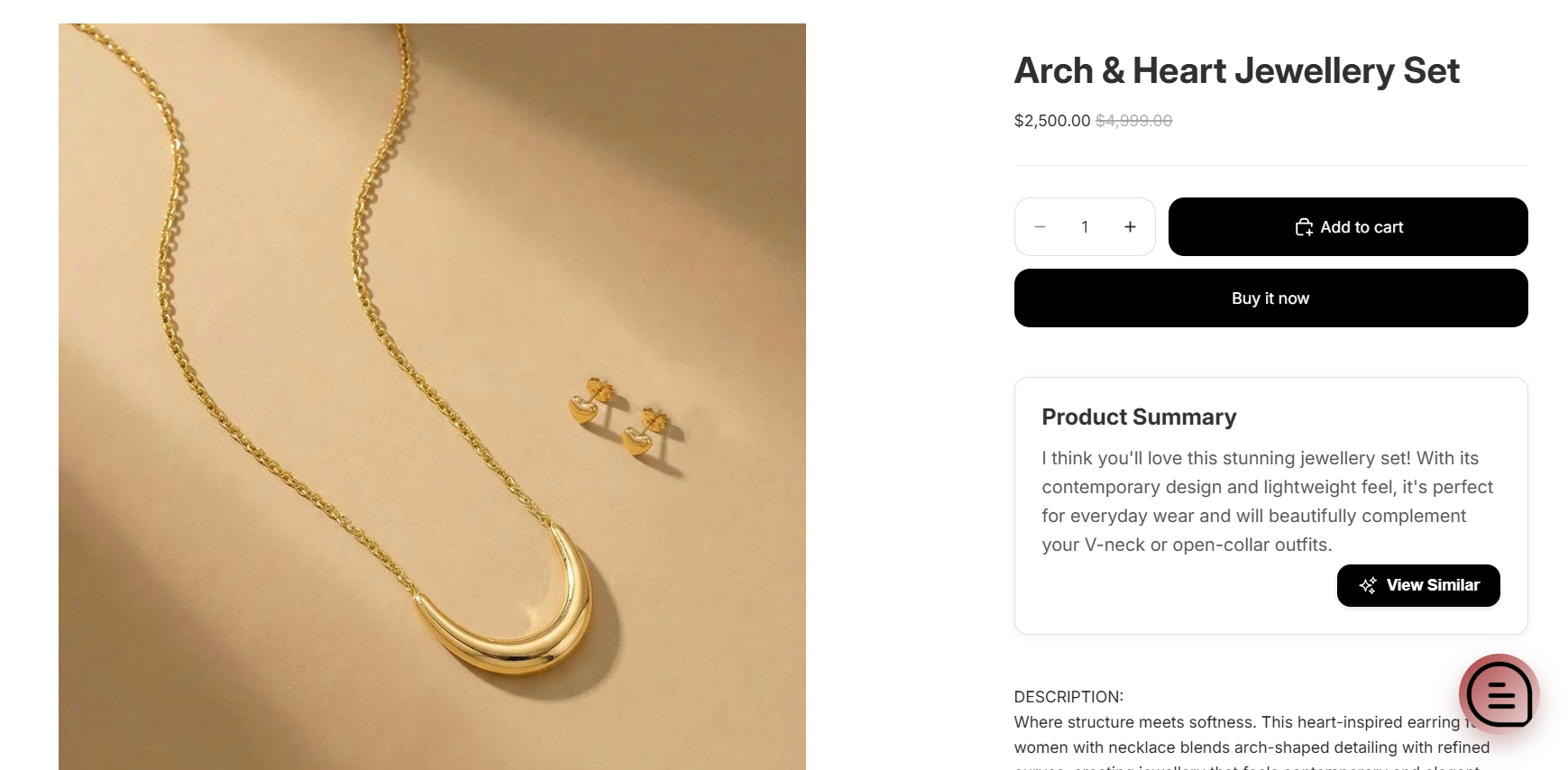 The Product Summarizer is...