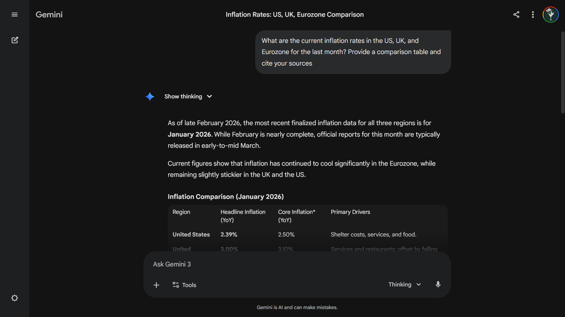 Google Gemini real-time research and accurate web access for current market data and verifiable facts