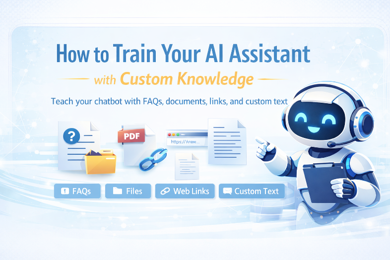 How to Train Your AI Assistant with Custom Knowledge