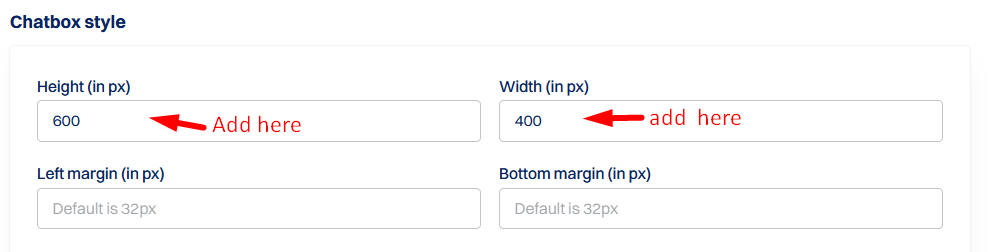 You can resize the...
