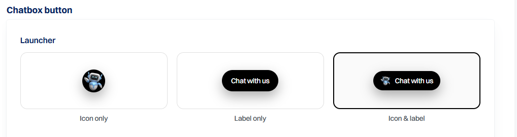 Choose Button Style
