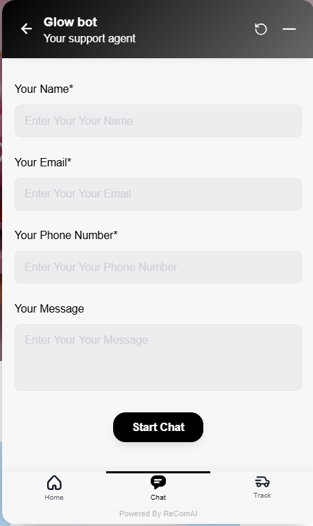 The user must submit...
