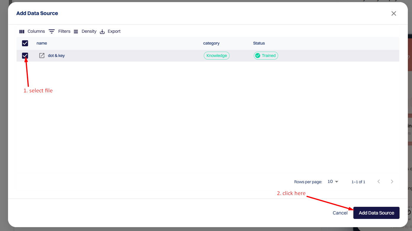 5. Click the...