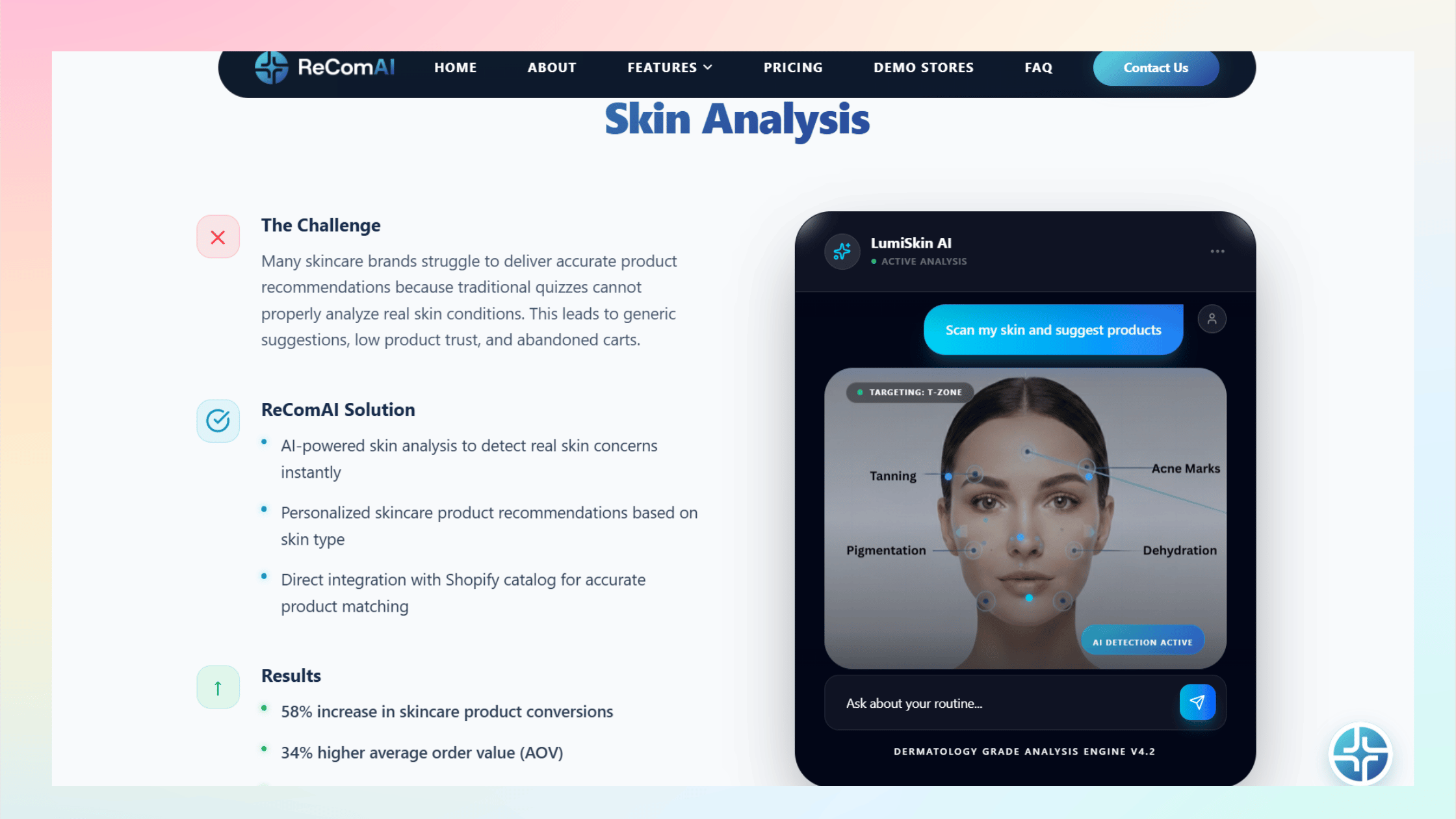 AI Skin Analysis...