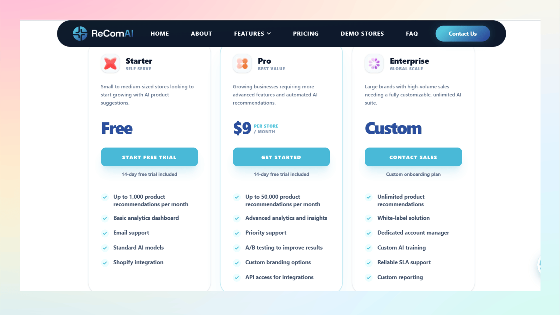 Pricing...
