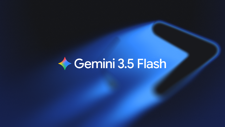 Gemini 3.5 Flash model launch announcement at Google I/O 2026 — Google's fastest frontier AI model for agentic tasks