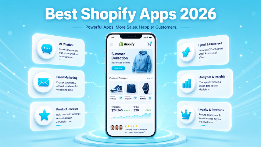 Best Shopify Apps in 2026: The Ultimate Guide to Growing Your Store Faster