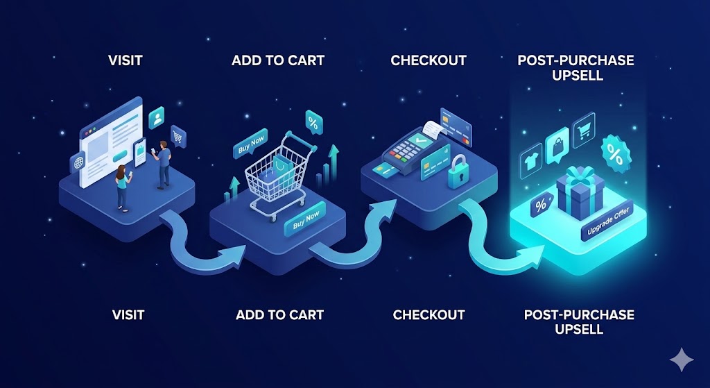 4. Upsell,...