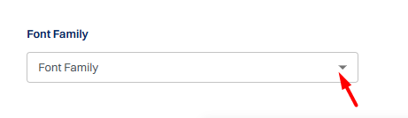 Select a font...